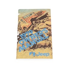 1979 Owners Manual for Jeep