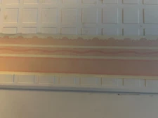 Creative Memories / Mrs. Grossman's NLA Design Lines Sticker-Vellum Pink Ribbon