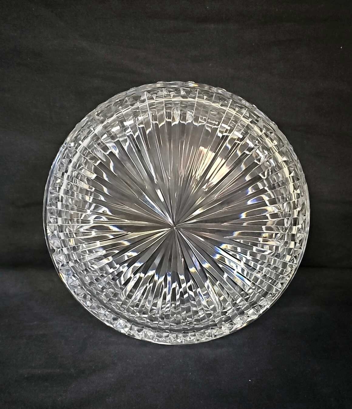 tipperary crystal slievenamon bowl Irish Crystal 7" diameter