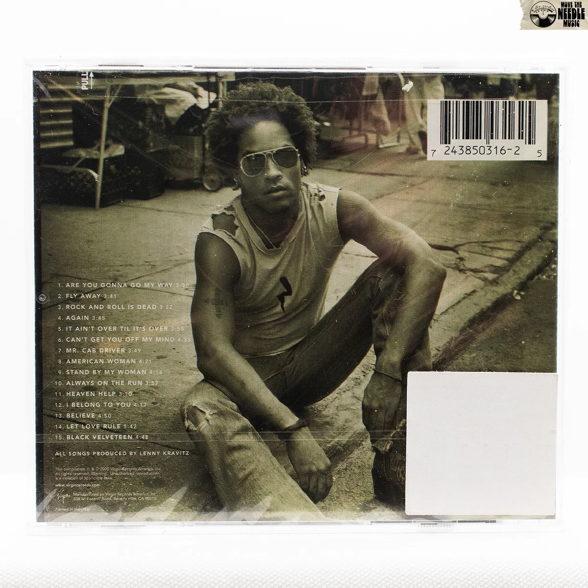 100%本物100%本物LENNY KRAVITZ BLACK VELVETEEN '12×2 洋楽