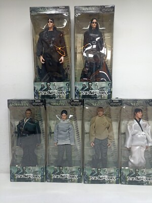 The Matrix The Film 6 Figuren N N2 Toys Trinity Neo Actionfigur 12''-ZR-U1
