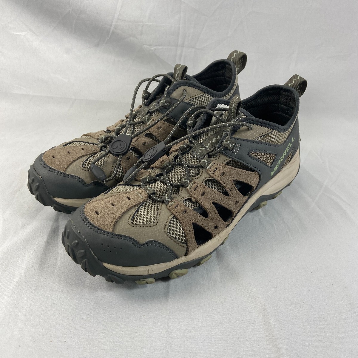 Merrell Accentor 3 Sieve Brindle Beige Gray Trail Hiking 
