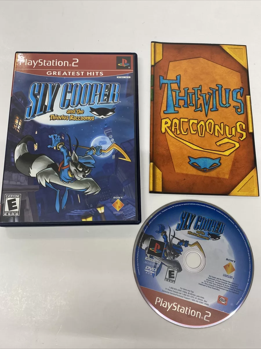 Sly Cooper Sony Playstation 2 Game