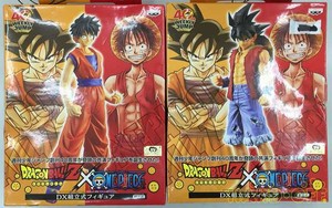 Banpresto Dragon Ball Z One Piece Dx Figure Luffy Goku Set From Japan Ebay