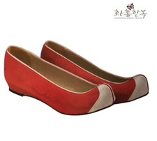 Hanbok Shoes Accessory Korean Traditional New Year Party Woman Lady RD 1cm