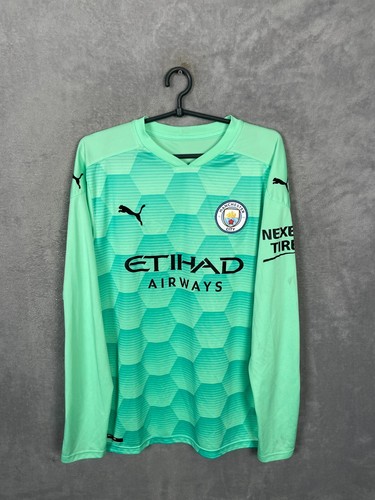 Manchester City Goalkeeper football shirt 2020 - 2021 Puma Polyester Mens Size L