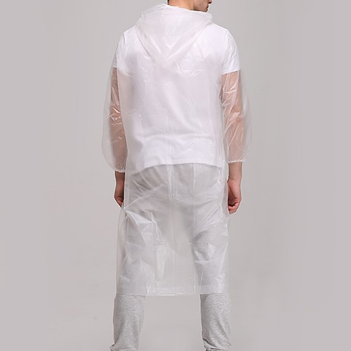 Disposable Ponchos Emergency Rain Coat 