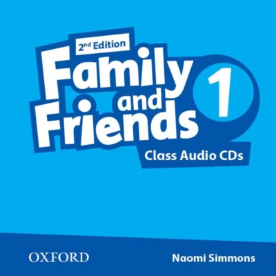 Oxford FAMILY AND FRIENDS 2nd Edition LEVEL 1 Class Audio CD / Naomi Simmons NEW