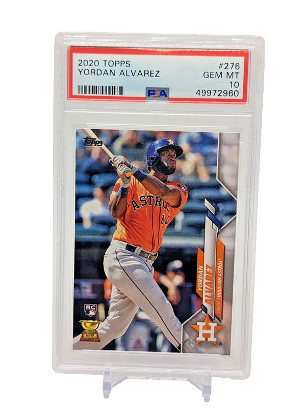 2020 Topps Yordan Alvarez Rookie RC #276 PSA 10 Houston Astros GEM MINT📈🔥💎