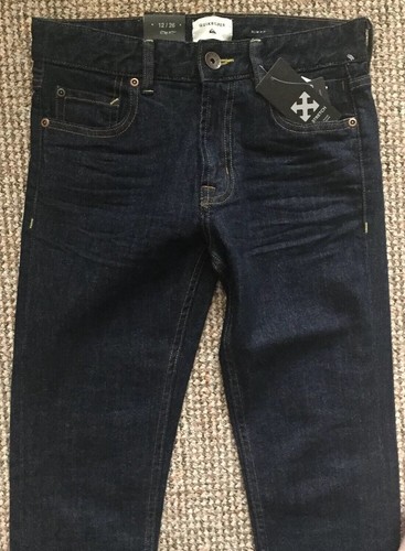 Quiksilver Jungen Slim Fit Jeans Alter 12 neu mit Etikett