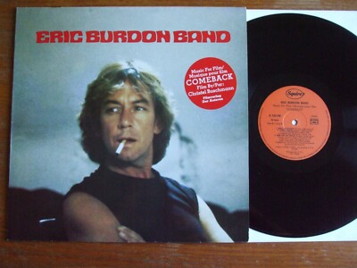 LP ERIC BURDON BAND COMEBACK OST BOF 1982 IN TOP ZUSTAND!!!! DIE TIERE