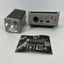 Honeywell Heiland Strobonar 60-s Flash Lot Of 2 Untested Vintage With Manual