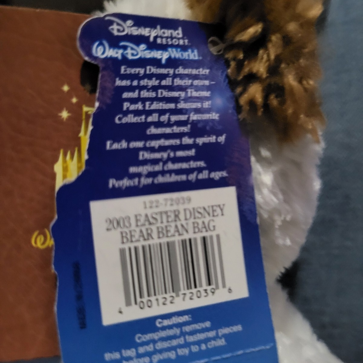 WDW 2003 Easter Disney bear