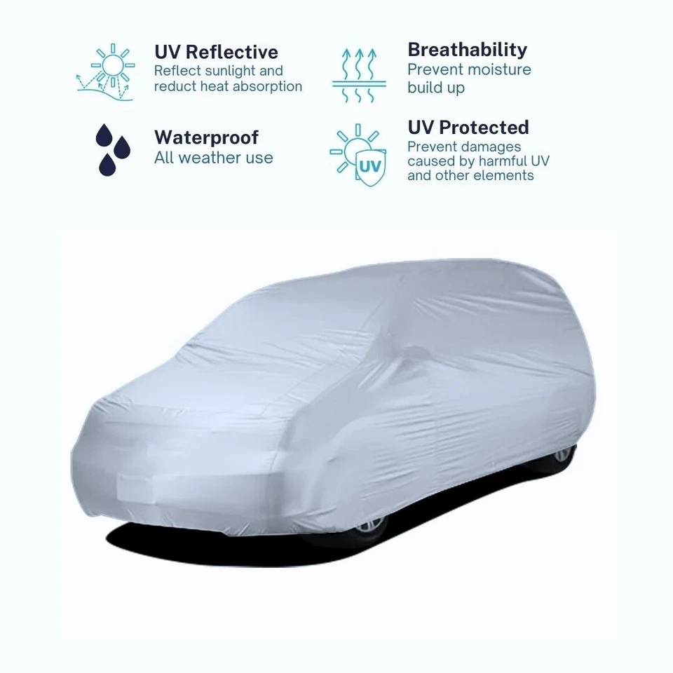 Chevrolet Express 2500/3500 furgoneta de carga extendida resistente impermeable cubierta de coche Foto 3 de 4