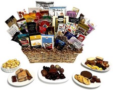 Premium Gourmet Gift Basket Hand-Crafted with chocolate, cookies, and candy!