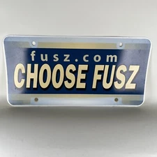 Dealer License Plate Vintage Choose Fusz Auto Group St Louis MO Rustic USA