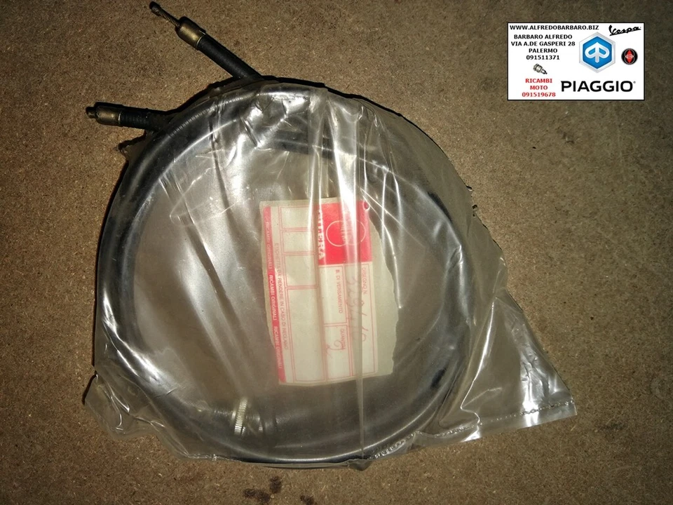 TRASMISSIONE COMANDO GAS SDOPP. RC R1 125 ORIGINALE GILERA 329410 - Immagine 2 di 2