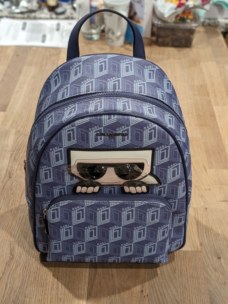 Karl Lagerfeld Paris Indigo Adele Backpack Women Backpacks  display picture 1