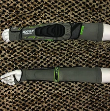 NEW Exalt Paintball FreeFlex Elbow Forearm Arm Pads Protection - Grey - X-Large