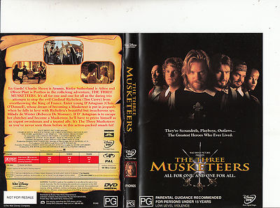 ＤＶＤ The Three Musketeers-1993-[Charlie Sheen]-Walt Disney Pictures