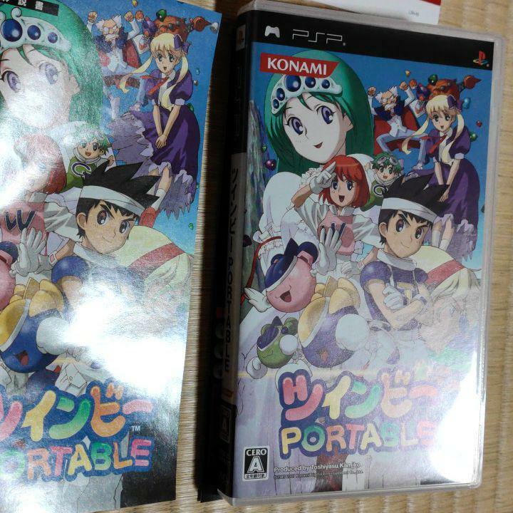 Twinbee Portable PSP Konami Used Japan 2007 Konami Shooter Twinbee Portable PSP Konami Used Japan 2007 Konami Shooter