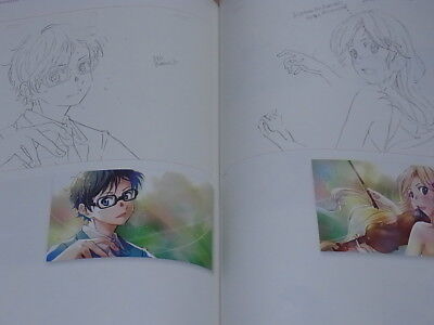 Your Lie in April Opening Ending Key Frame Art Shigatsu ha kimi no