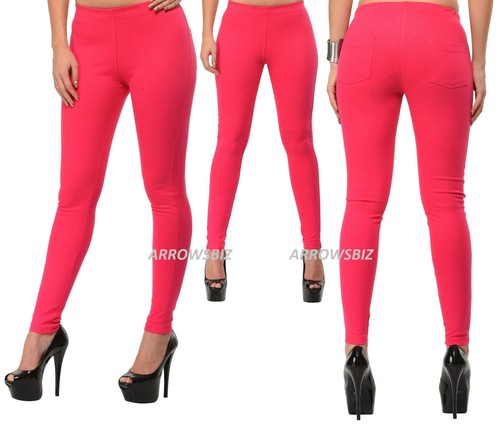 Damen Stretch Skinny Jeggings Jeans Denim Leggings Größen 6 - 20 UK Verkäufer Lagerbestand - Bild 11 von 13