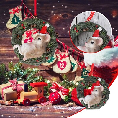 2022 Christmas Tree Hanging Different Styles Animal  6 Pieces Ornaments...