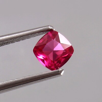 AAA Fine  Ravishing Luster Natural Burma Ruby Loose Cushion Gemstone Cut 5x5 MM