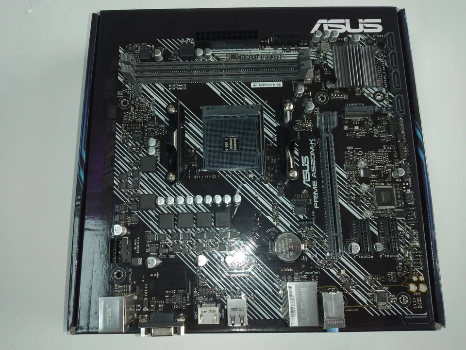 Placa Base ASUS PRIME A520M-K (FALLA MÓDULO LAN) - Imagen 3 de 3