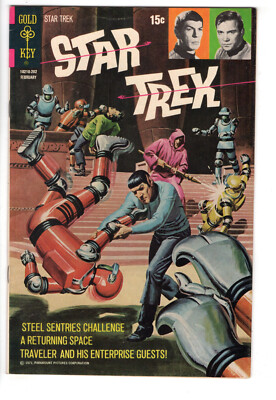 STAR TREK #13 (1972) - GRADE 7.5 - GOLD KEY BRONZE GEORGE WILSON COVER ART