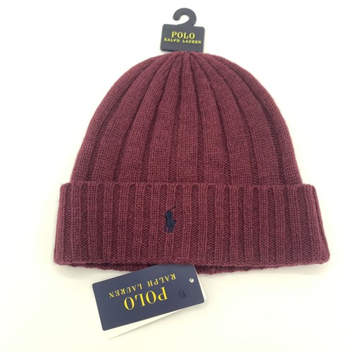 Navy Logo Wide Rib Beanie Hat | eBay