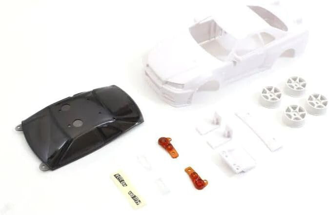 ラジコンボディ　カスタムボディNO.81 R34 GTR Amazon | ラジコンボディ タミヤR34GTR オーバーフェンダー仕様