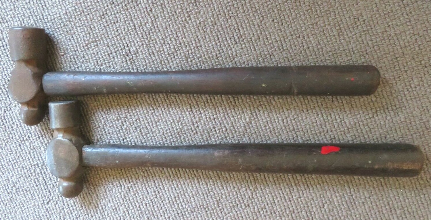 Vintage Ball Pein Hammers X 2. eBay