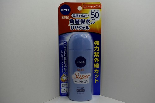 JAPAN NIVEA Super SUN Protect Wasser Gel Sonnenschutz Hyaluron LSF50/PA+++ 80g  - Bild 1 von 6