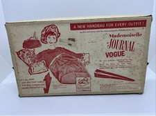 Vintage PURSEnalities Kit Mademoiselle 10  Frame 1960s Make Your Own Unused 
