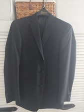 Kenneth Cole Reaction Men's Black Suit. Slim Fit. Excellent Condition. Worn 4...