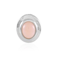 Cavill SilberanhäNger 1,14Ct Oval Pinkopal Cabochon 925 Sterling