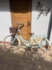 Dawes Countess Womens Step-Through Cruiser Bike 26in 6-Speed Basket Blue