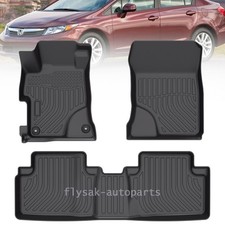 Oem Floor Mats For Cars Fit 2012-2015 Honda Civic All Weather Liners Tpe Carpets Oem Floor Mats For Cars Fit 2012-2015 Honda Civic All Weather Liners Tpe Carpets