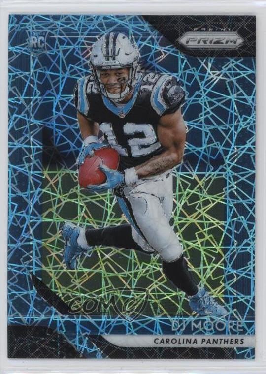 2018 Panini Prizm Rookie Lazer Prizm DJ Moore #207 0q21