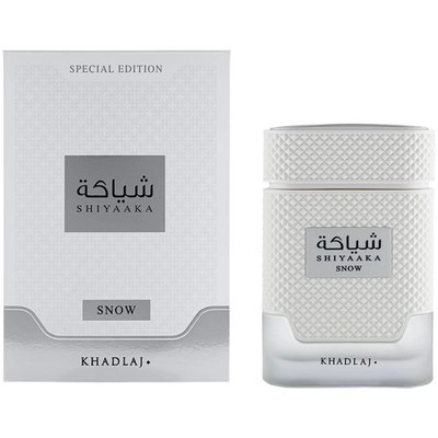Khadlaj Shiyaaka Snow EAU DE PARFUM FOR MEN 3.4 oz 100 ml