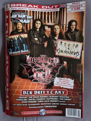 BREAK OUT Heavy Rock Magazin Mai/Juni 2026 HEAVEN & HELL Venom ARMORED SAINT