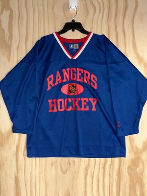 Vintage New York Rangers Hockey Jersey NHL Starter Mens Large