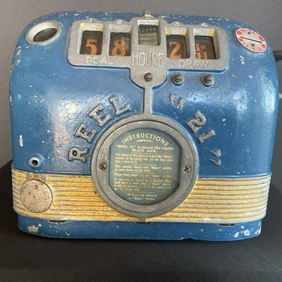 trade simulator machine, Reel “21” Five Reeler, Daval