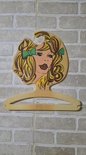 Vintage BG Milano Mod Lady Plastic Hanger Italy 1960s 70s Retro Fashion Display