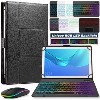 Für Lenovo Xiaoxin Pad Pro GT 11.1'' QWERTZ Bluetooth Tastatur Maus Hülle Tasche