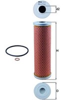 Knecht OX 147D ÖLfilter For Isdera Mega MERCEDES-BENZ