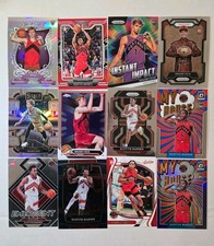 NBA Basketball 28 Card Lot - Scottie Barnes (RC) Toronto Raptors Silver Prizm