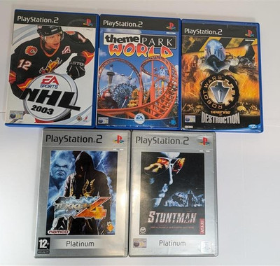 Gemischtes PlayStation 2 (PS2) Spielepaket - viele Klassiker & Favoriten - UNGETESTET